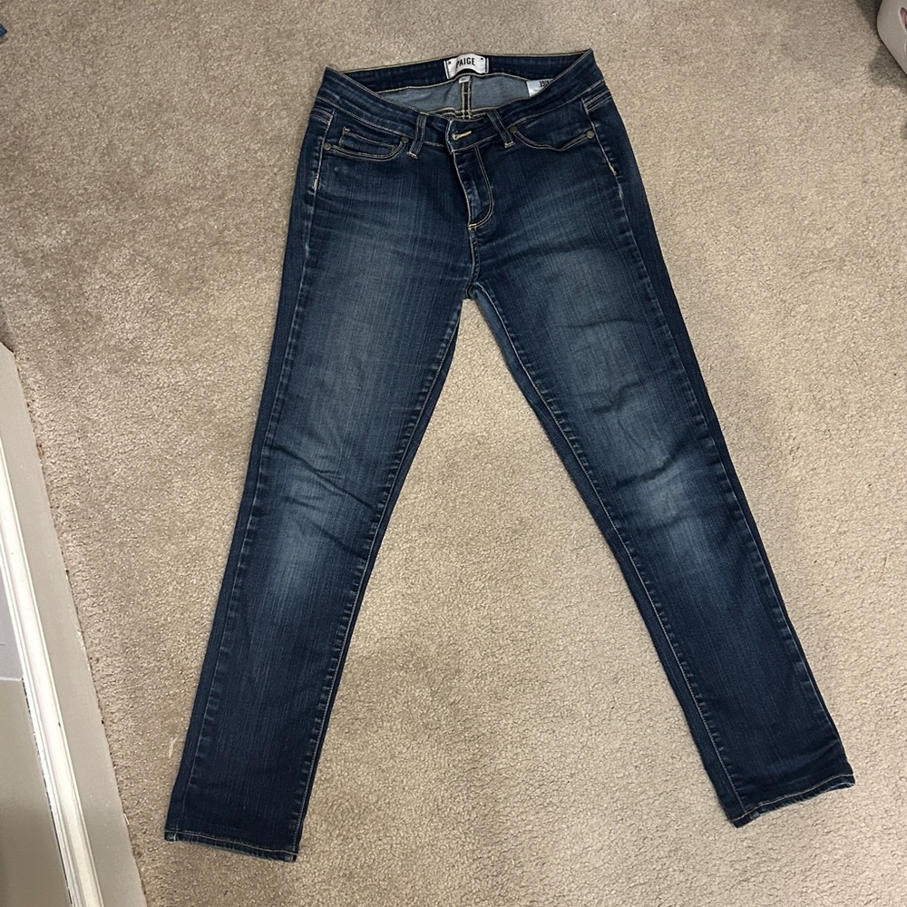 Paige Skyline Ankle Skinny Jeans 27